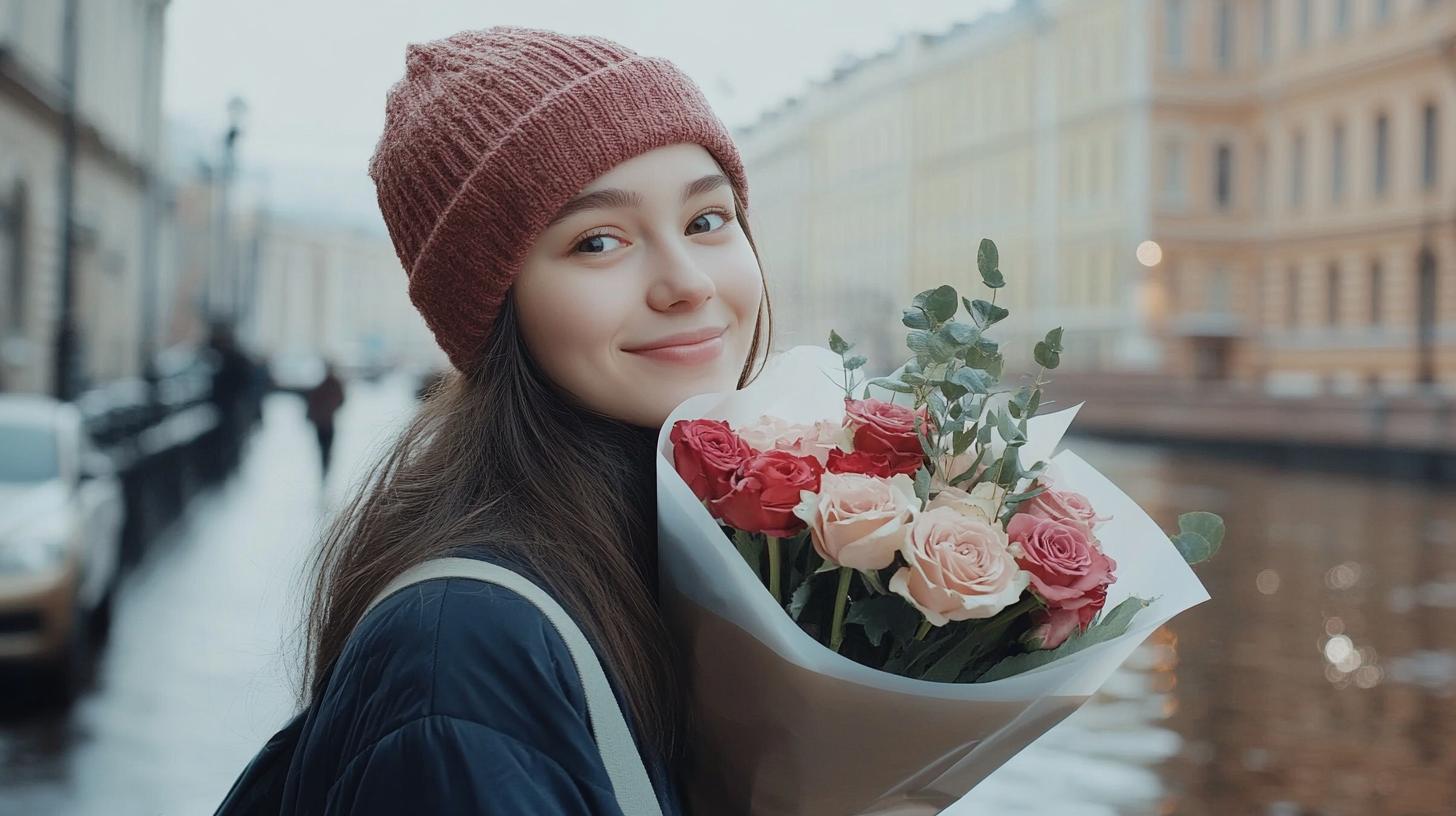 Доставка цветов и букетов в Санкт-Петербурге;